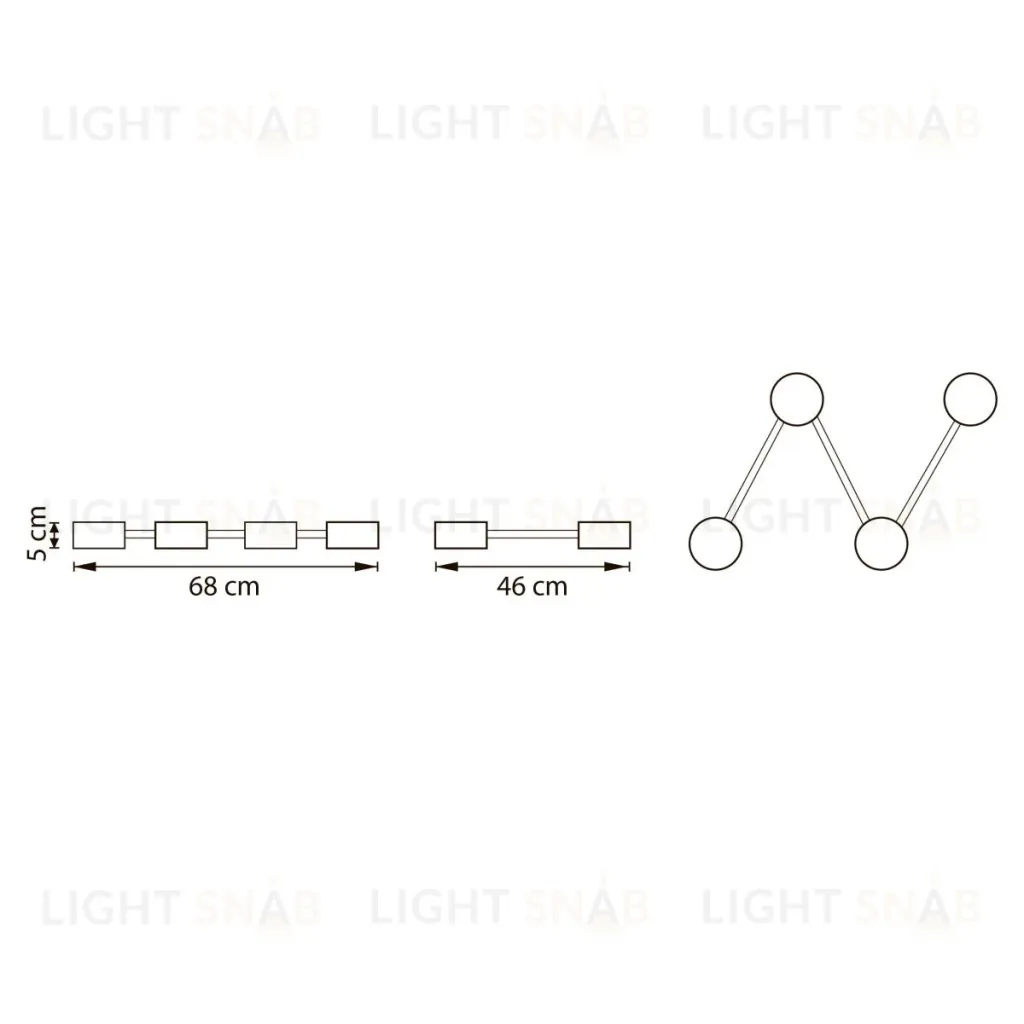 Потолочная люстра Lightstar Emisfero 737240 737240