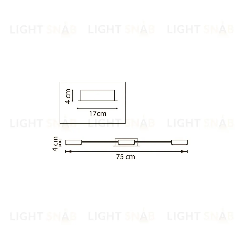Потолочная люстра Lightstar Fico 740077 740077