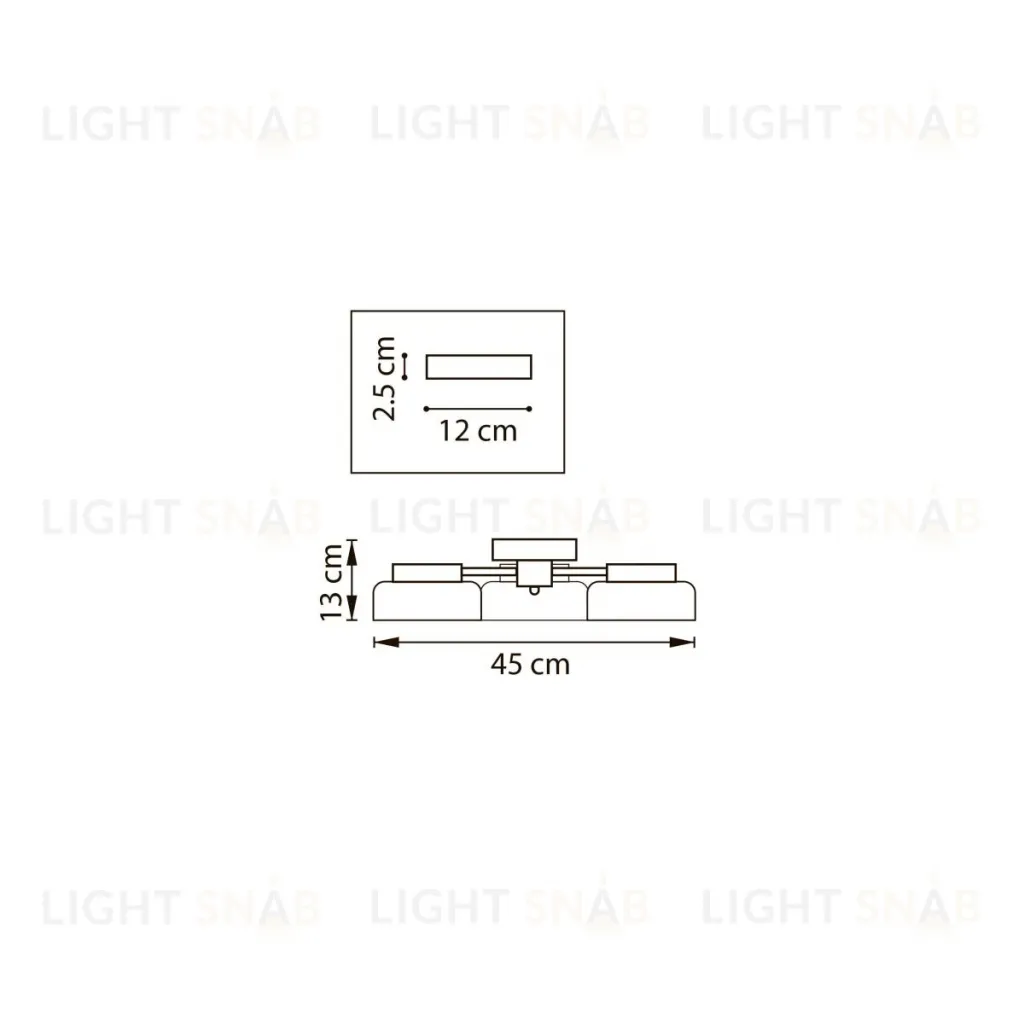 Потолочная люстра Lightstar Fico II 740137 740137