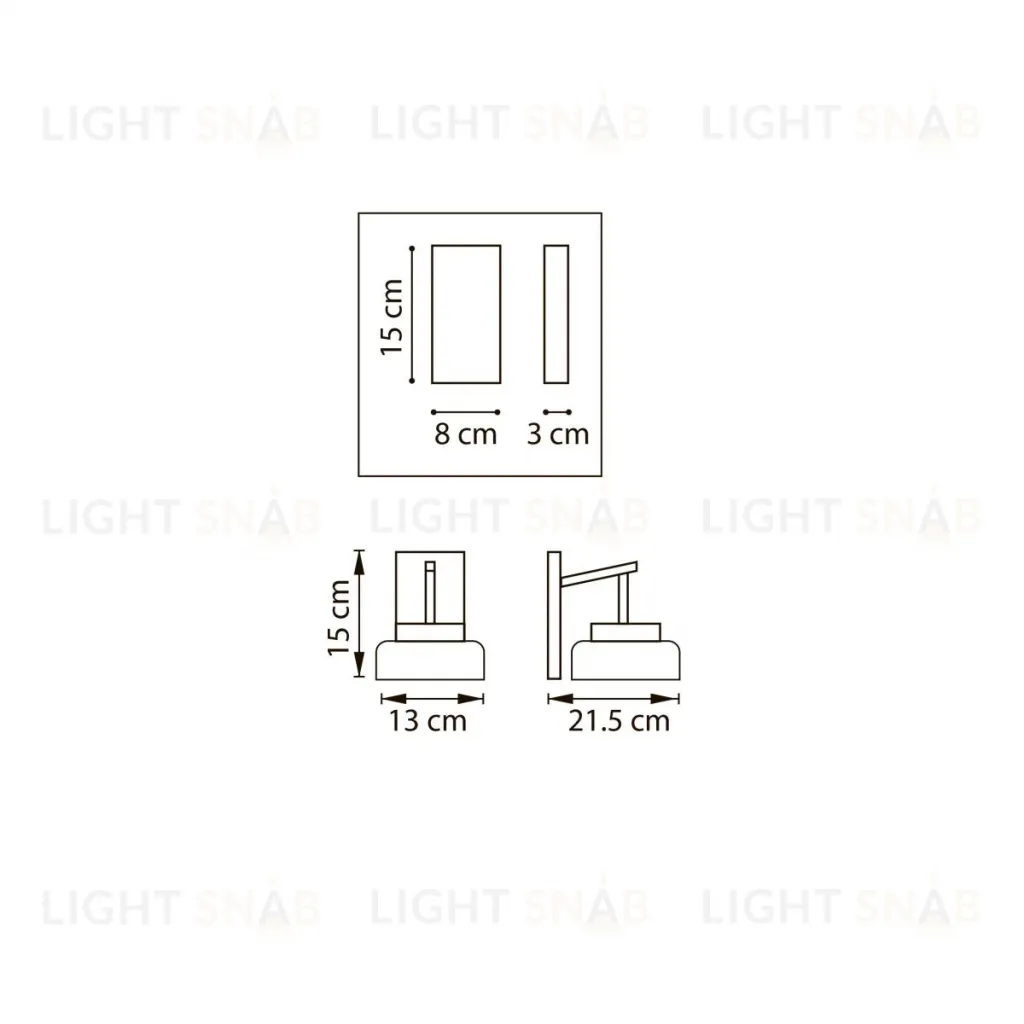 Бра Lightstar Fico II 740627 740627