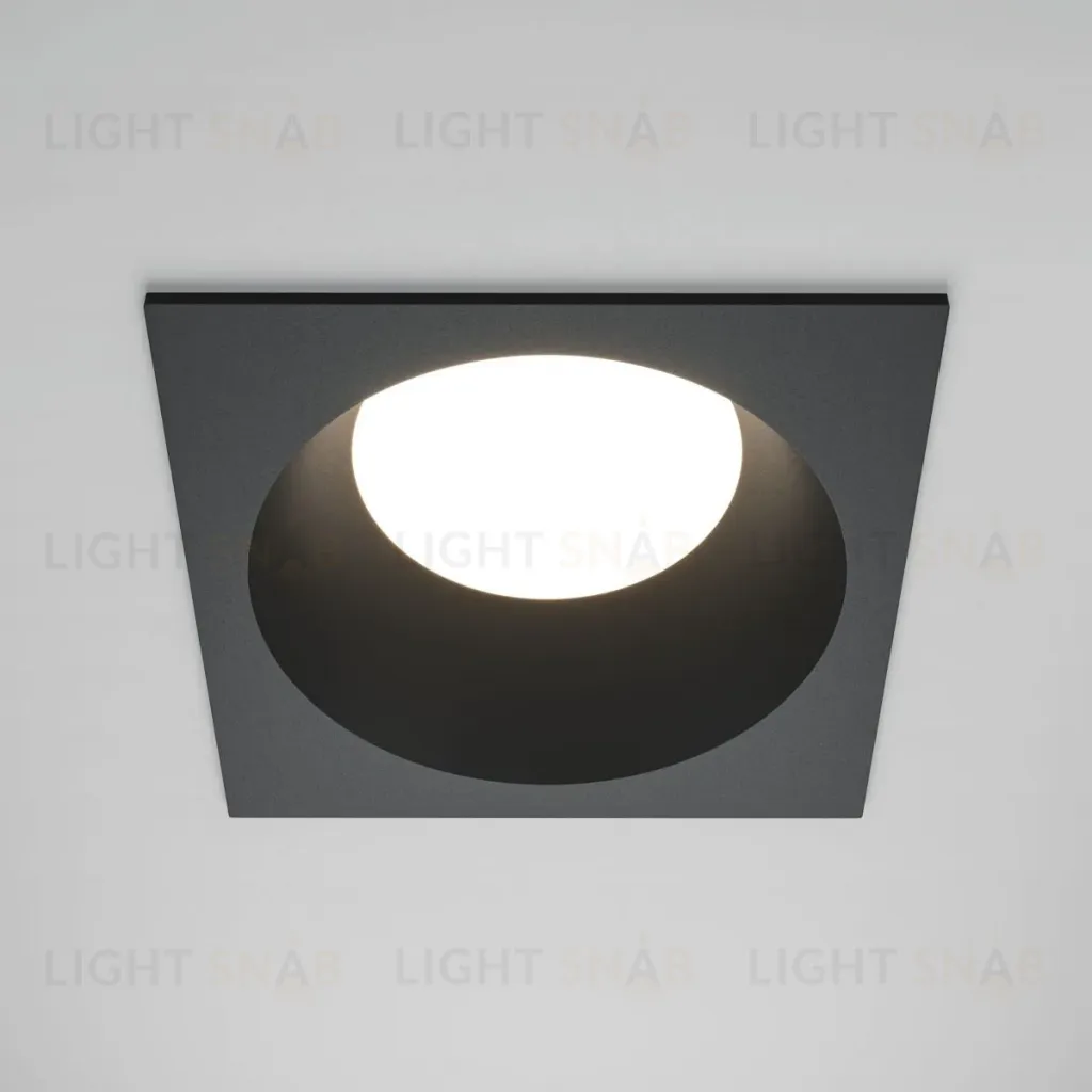 Встраиваемый светильник Maytoni Technical Share DL126-GX53-SQ-B DL126-GX53-SQ-B