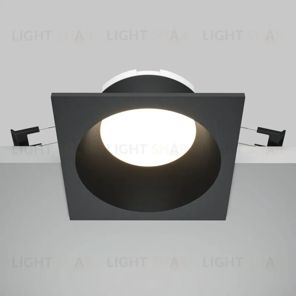 Встраиваемый светильник Maytoni Technical Share DL126-GX53-SQ-B DL126-GX53-SQ-B
