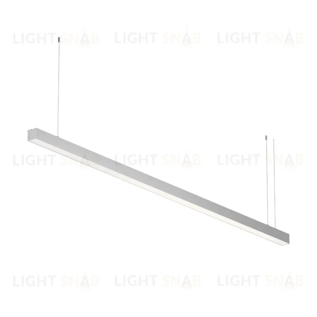Линейный подвесной светильник Maytoni Technical 3000K 50x50 (Серебро, 2 м) LL312023 LL312023