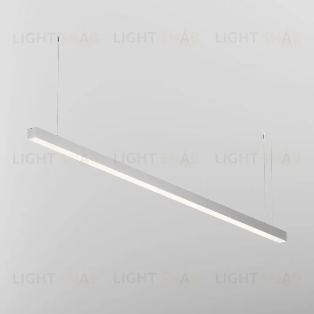 Линейный подвесной светильник Maytoni Technical 3000K 50x50 (Серебро, 2 м) LL312023 LL312023