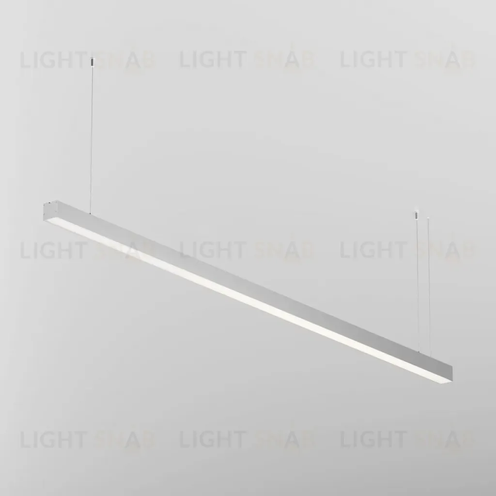 Линейный подвесной светильник Maytoni Technical 3000K 50x50 (Серебро, 2 м) LL312023 LL312023