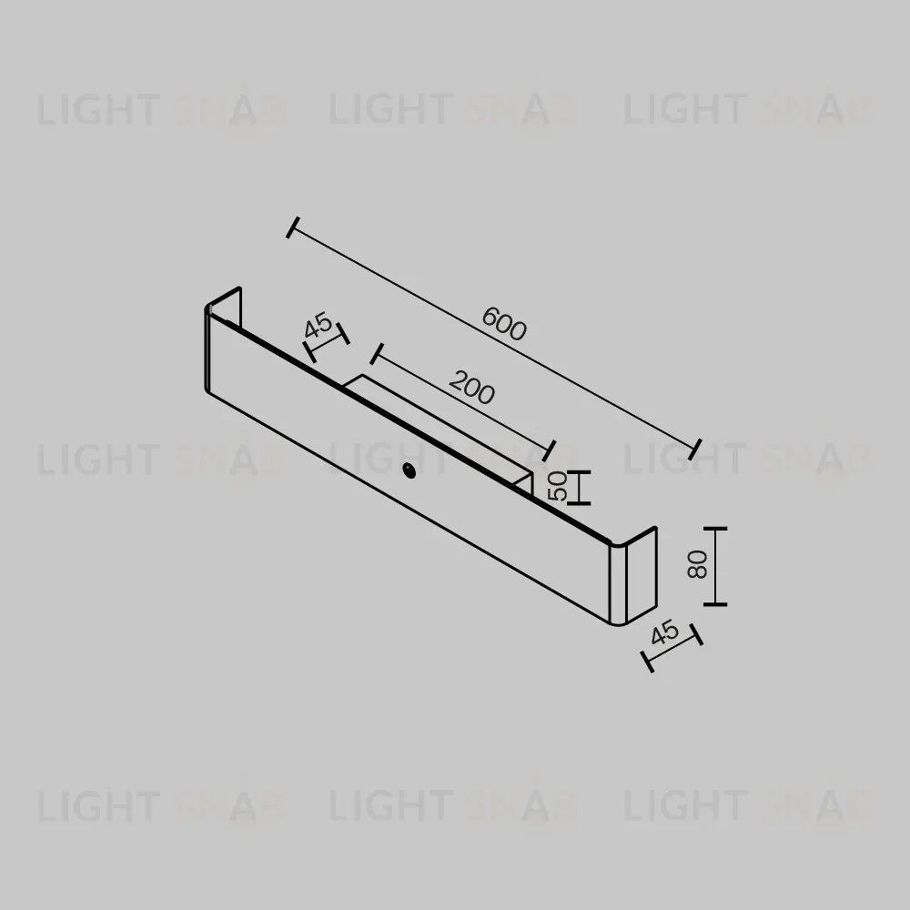 Настенный светильник Maytoni Bracket MOD492WL-L12BK MOD492WL-L12BK