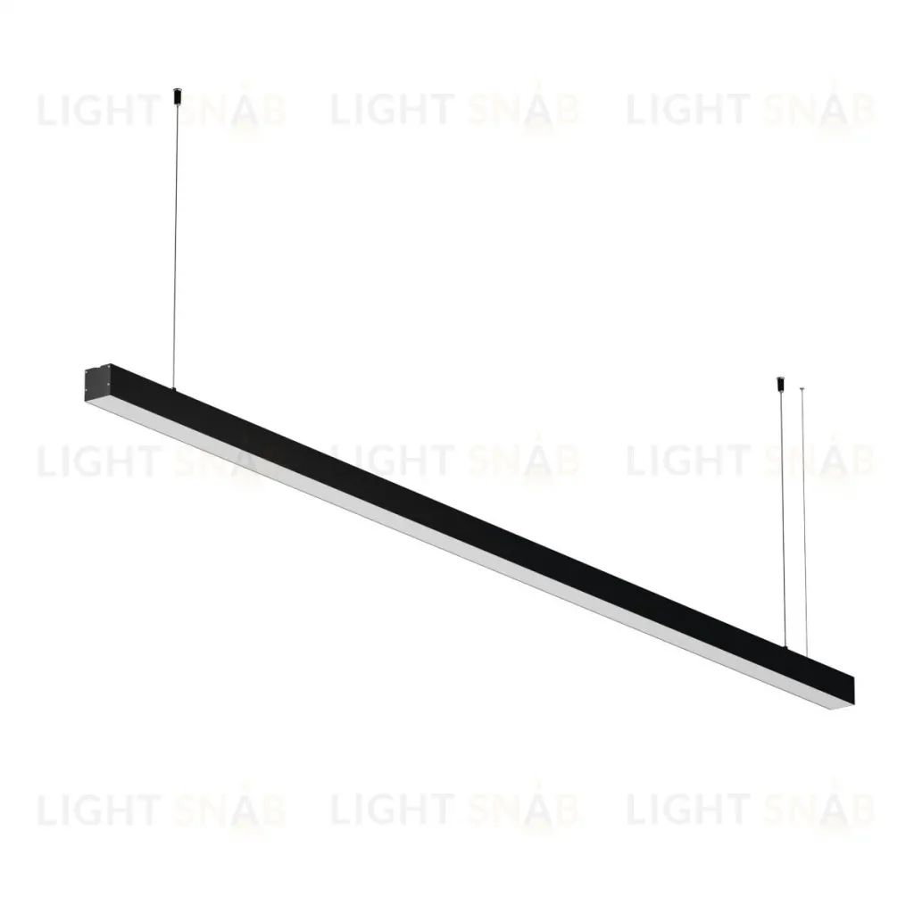 Линейный подвесной светильник Maytoni Technical 3000K 50x50 (Черный, 2 м) LL312031 LL312031