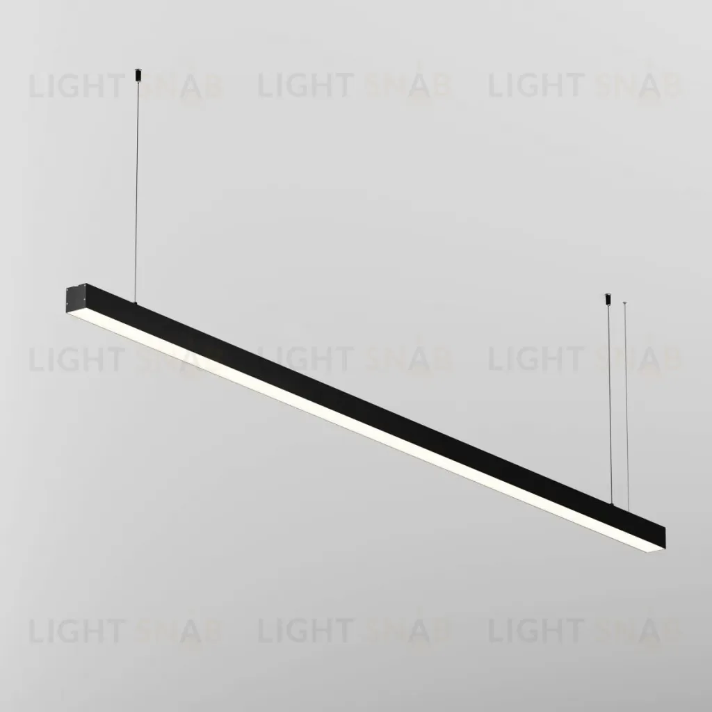 Линейный подвесной светильник Maytoni Technical 3000K 50x50 (Черный, 2 м) LL312031 LL312031