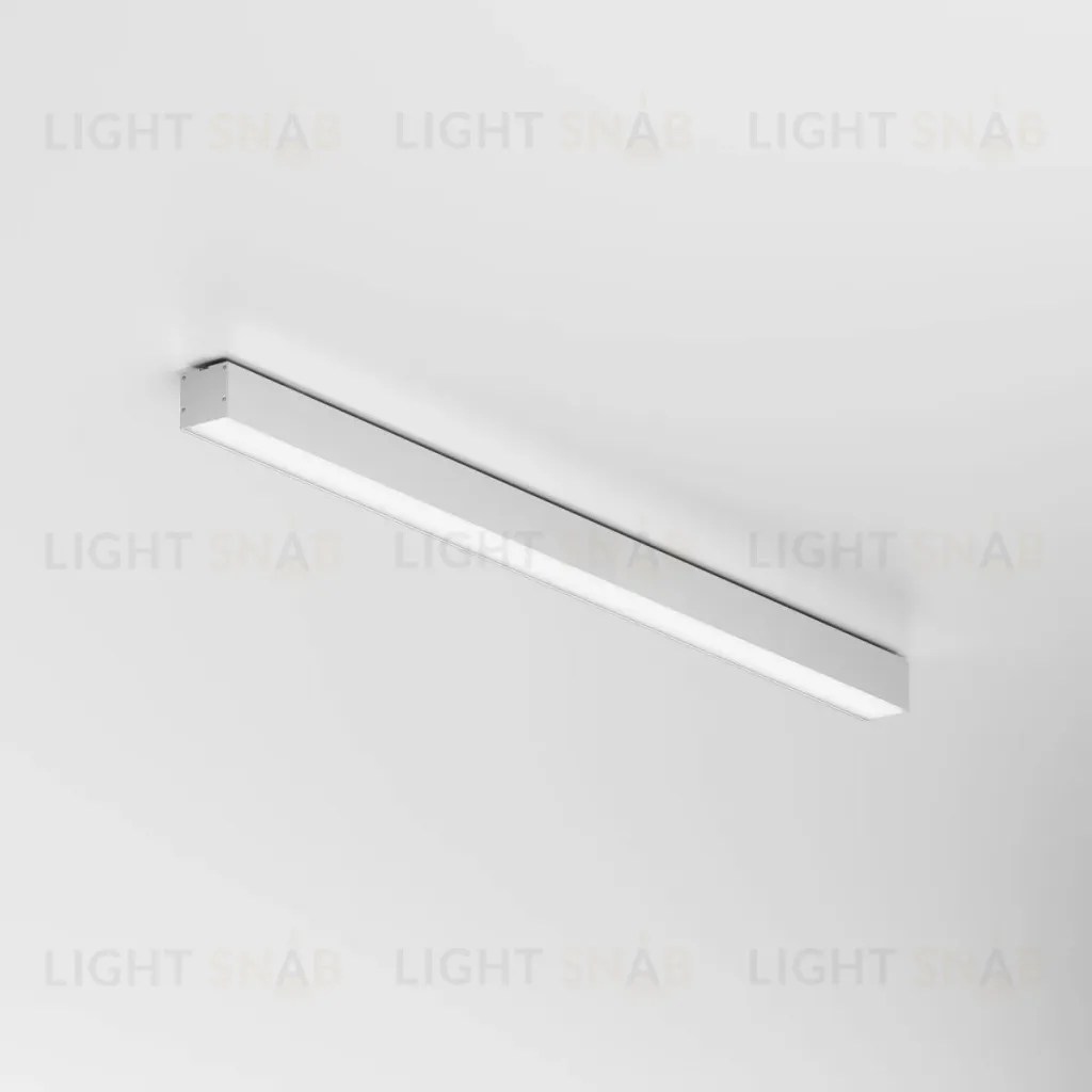 Линейный накладной светильник Maytoni Technical 4000K 50x50 (Серебро, 1 м) LL311020 LL311020