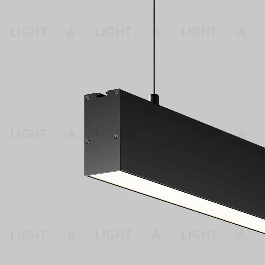 Линейный подвесной светильник Maytoni Technical 4000K 35x67 (Черный, 2 м) LL312048 LL312048