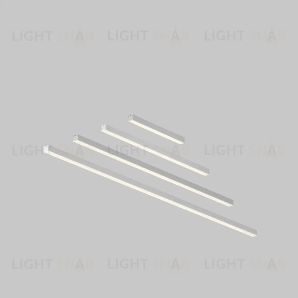 Линейный подвесной светильник Maytoni Technical 4000K 35x35 (Серебро, 1 м) LL312004 LL312004