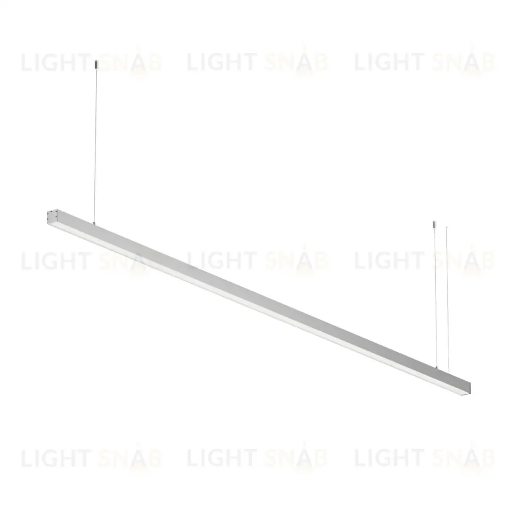 Линейный подвесной светильник Maytoni Technical 4000K 35x35 (Серебро, 2 м) LL312008 LL312008