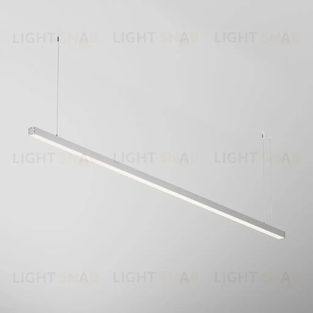 Линейный подвесной светильник Maytoni Technical 4000K 35x35 (Серебро, 2 м) LL312008 LL312008