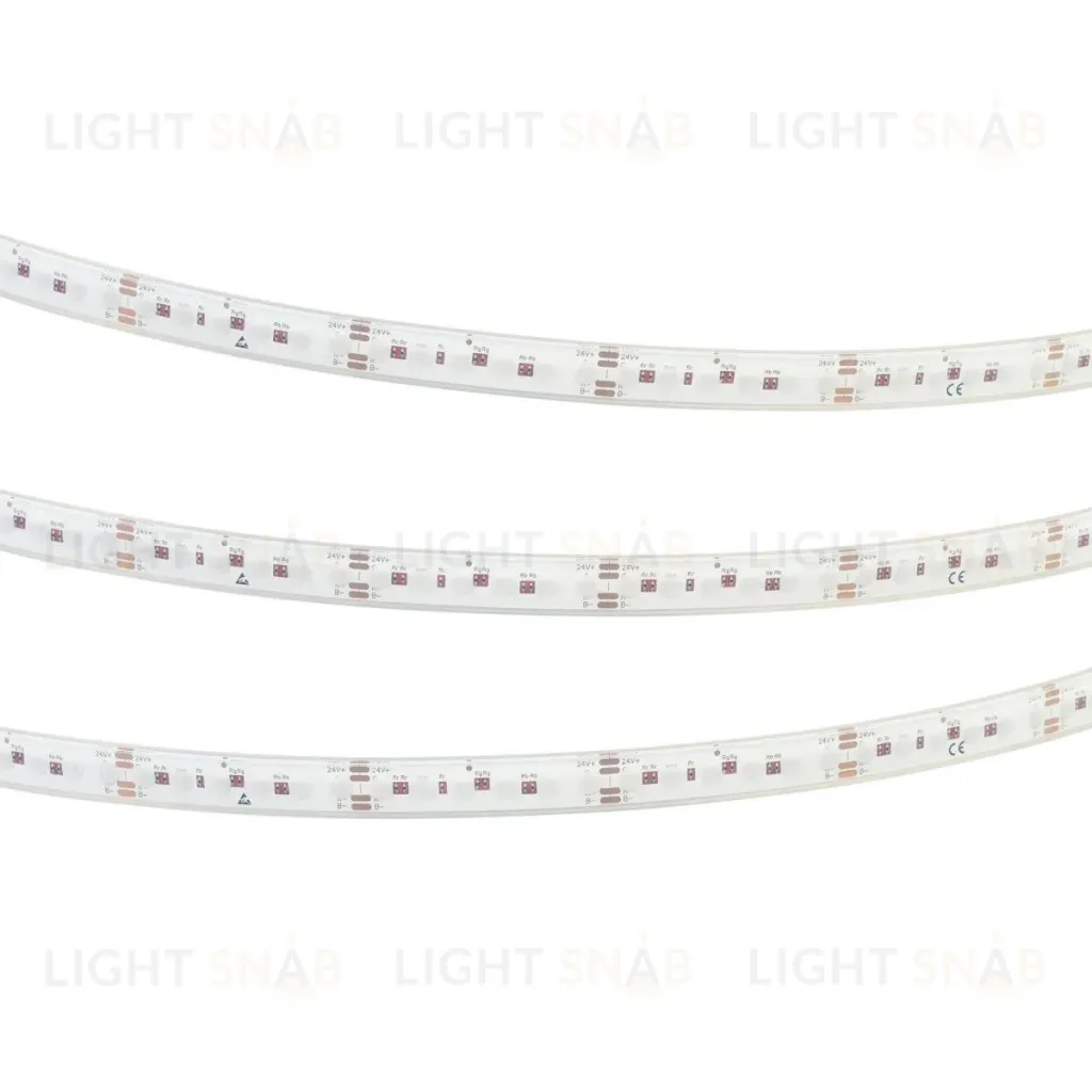 Светодиодная лента герметичная Arlight DOT-PFS-X120-12mm 24V RGB (14 W/m, IP68, 5m) (5 лет) 058096 058096