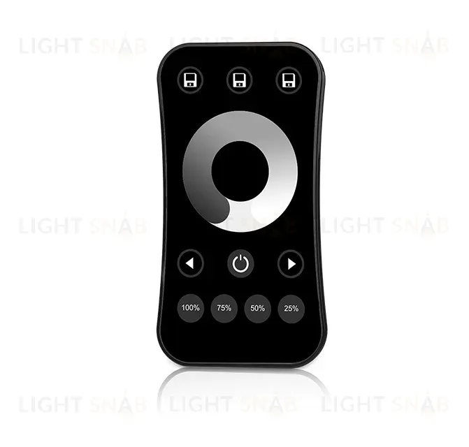 Пульт Arlight SMART-801-52-1G-3SC-DIM Black (3V, 2.4G) (IARL, IP20 Пластик) 061096 061096