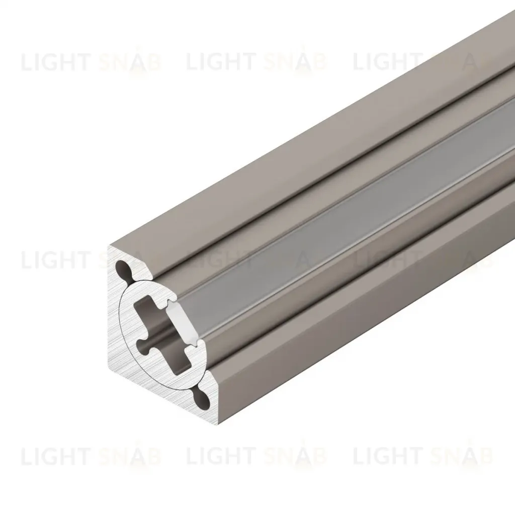 Профиль с экраном Arlight SL-KANT-H10-ROTATE-2000 CHAMPAGNE GOLD (Алюминий+пластик) 055323 055323