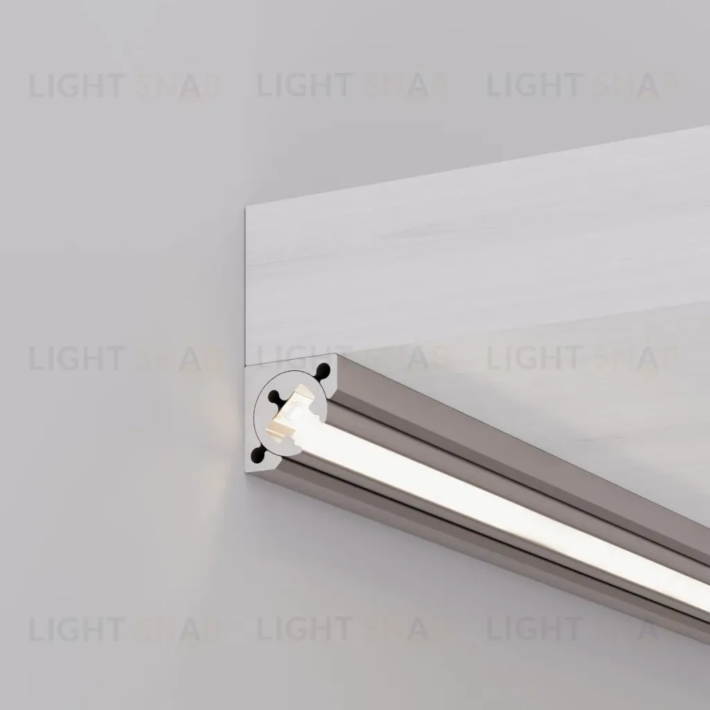 Профиль с экраном Arlight SL-KANT-H10-ROTATE-2000 CHAMPAGNE GOLD (Алюминий+пластик) 055323 055323