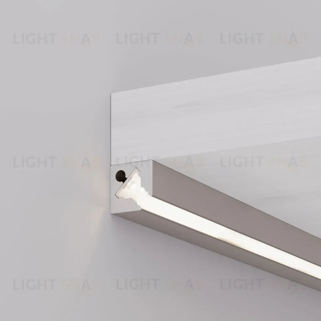 Профиль c экраном Arlight SL-KANT-H10-SQUARE-2000 CHAMPAGNE GOLD (Алюминий+пластик) 055320 055320