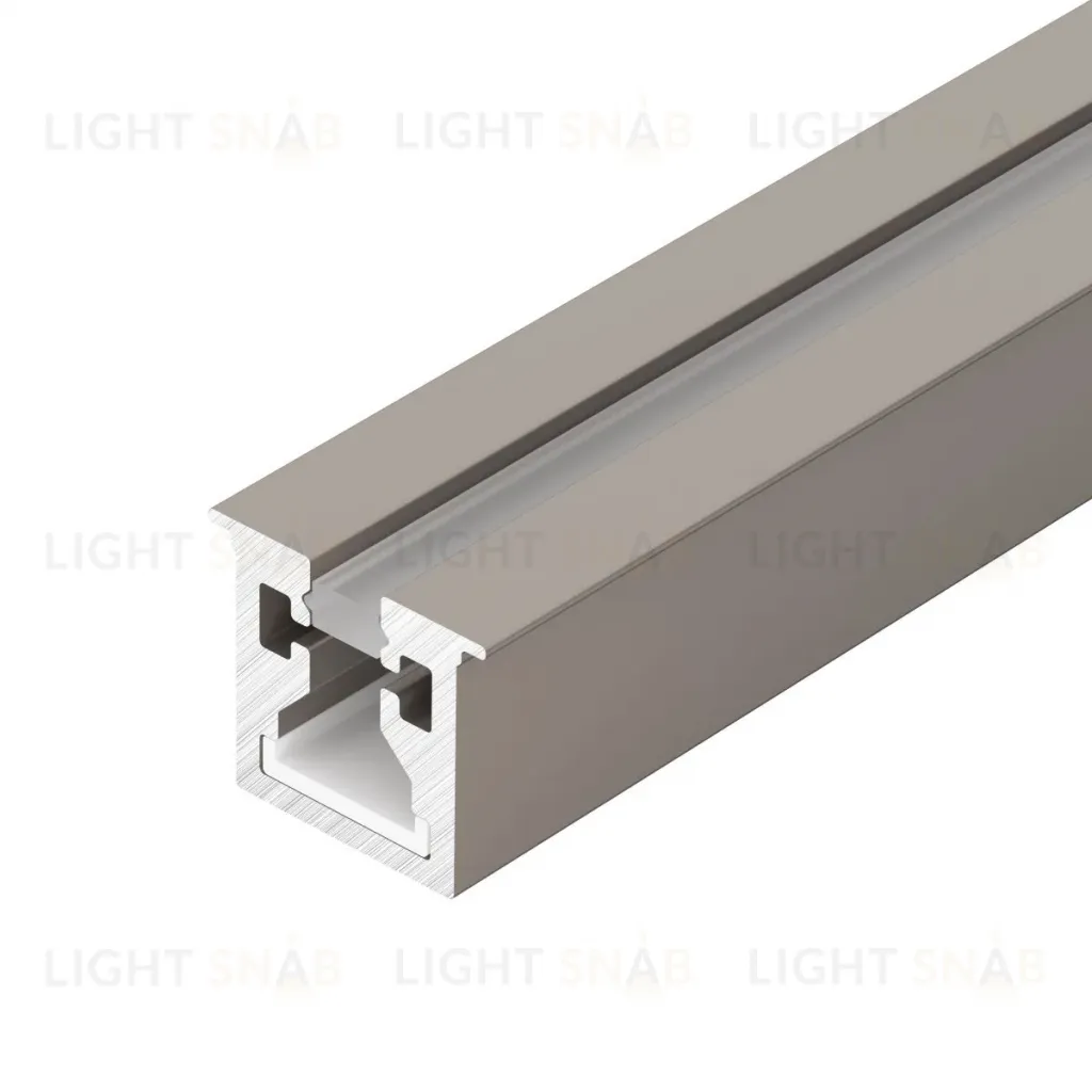 Профиль с экраном Arlight SL-MINI-3-H10-F12-2000 CHAMPAGNE GOLD (Алюминий+пластик) 058626 058626