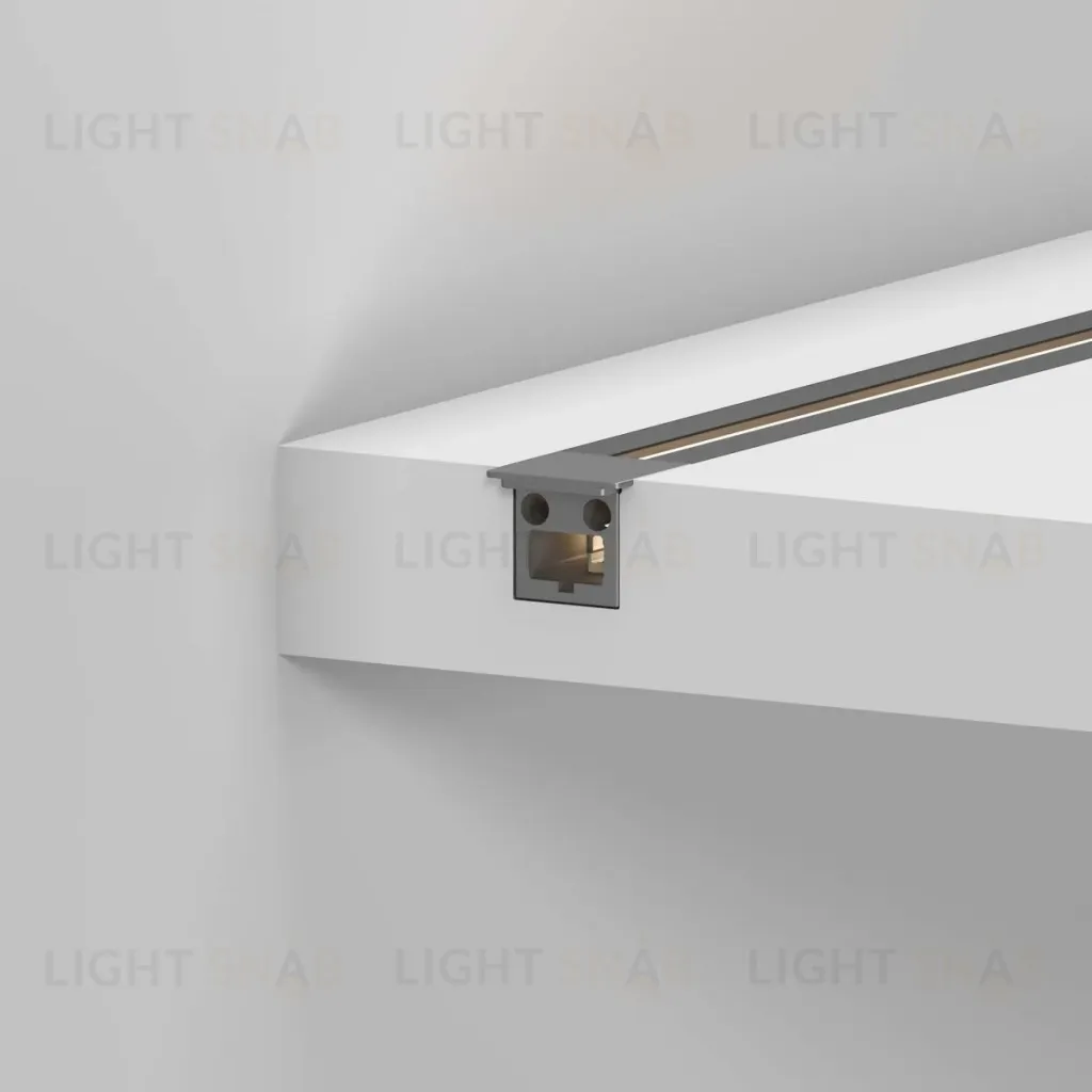 Профиль с экраном Arlight SL-MINI-3-H10-F12-2000 IRON GREY (Алюминий+пластик) 055322 055322
