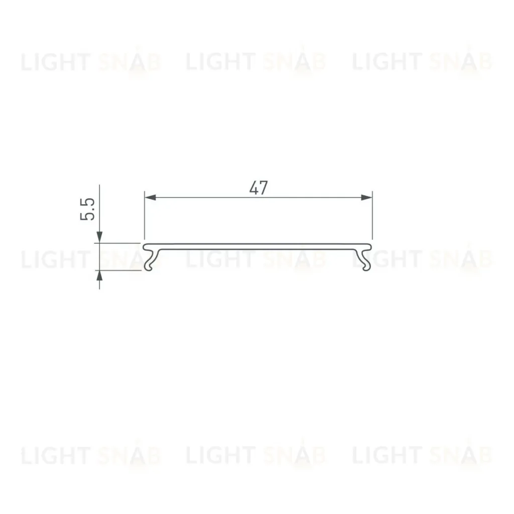 Экран Arlight SL-W45-LW-10000 OPAL (Пластик) 050641 050641