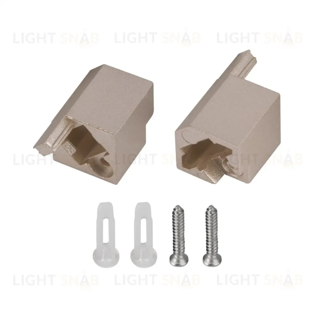 Заглушка Arlight SL-KANT-H10-SQUARE CHAMPAGNE GOLD (Пластик) 059036 059036