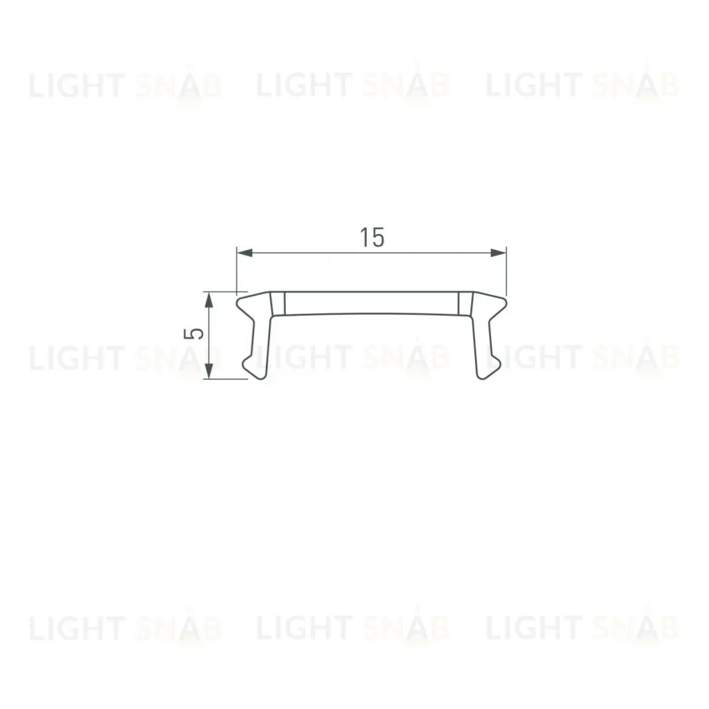 Экран Arlight LINE-2000 NARROW BLACK (Пластик) 058285 058285