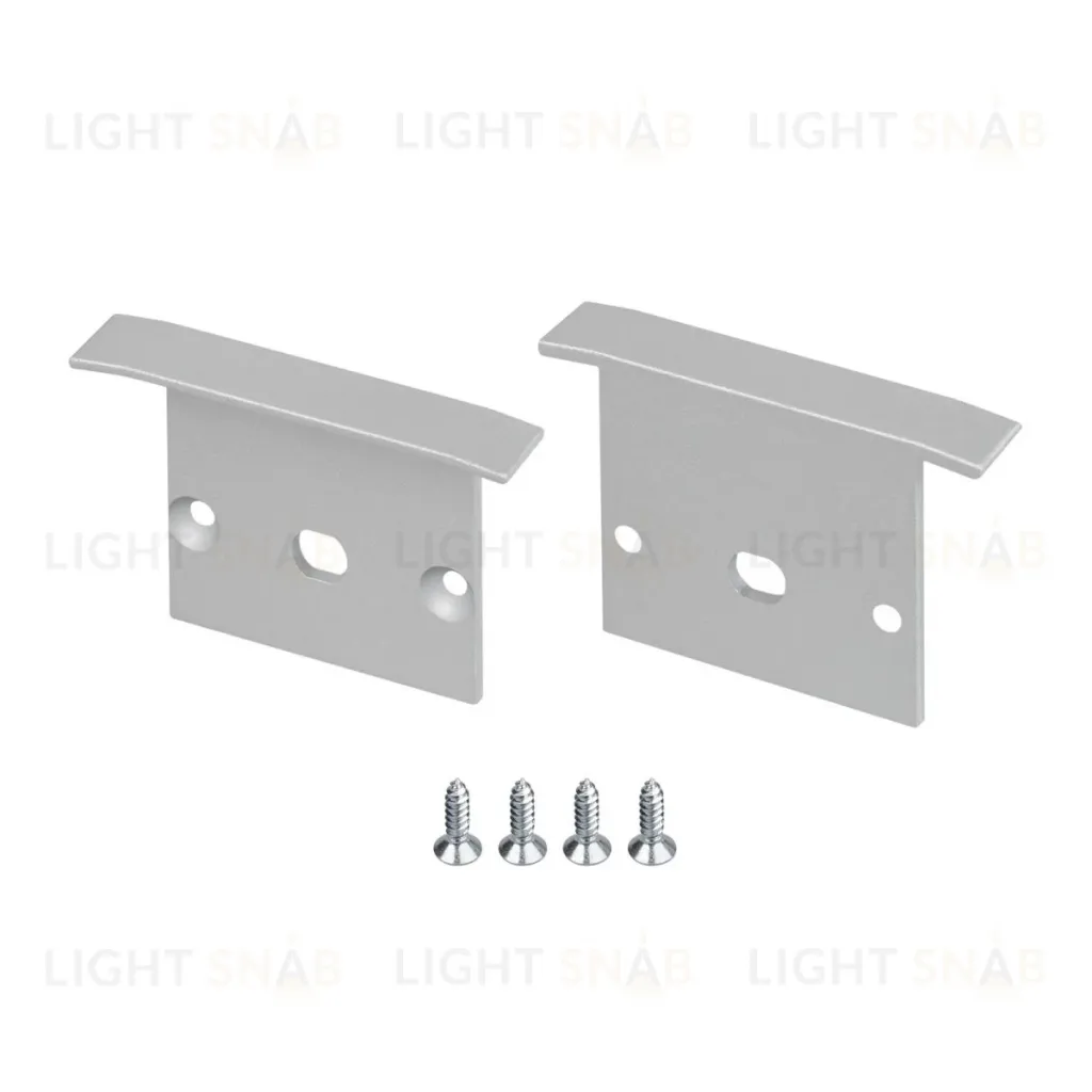 Заглушка Arlight LINIA25-F с отверстием (Алюминий) 060843 060843