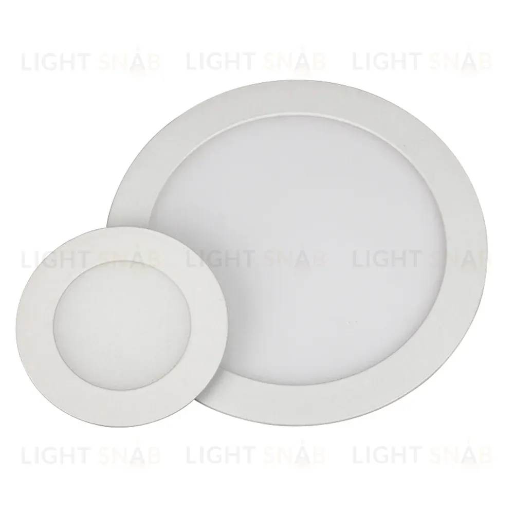 Встраиваемый светильник Arlight MS-EDGE-R120-6W Warm3000 (WH, 115 deg, 230V) (IP44 Металл) 049176 049176