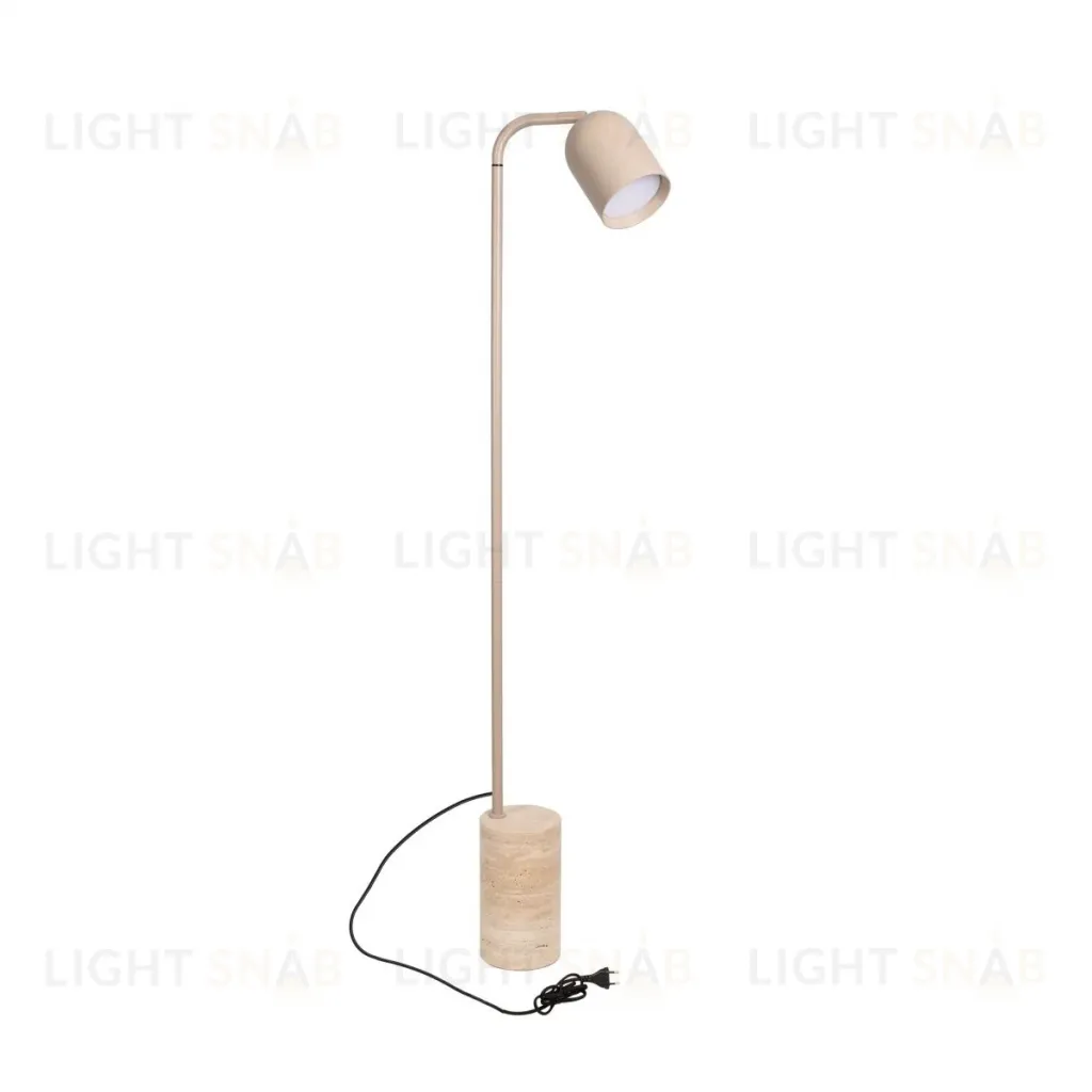 Торшер Arlight SP-MASON-FLOOR-R143-6W Warm3200-MIX (BG, 120 deg, 230V) (IP20, Травертин) 060782 060782