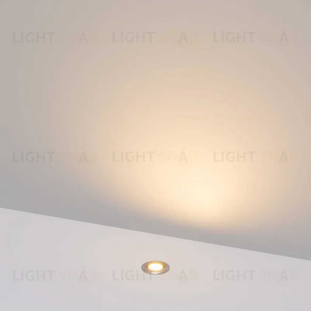 Ландшафтный светильник Arlight ART-PELURU-GROUND-R23-1W Warm3000 (SL, 100 deg, 24V) (IP67 Металл) 057833 057833
