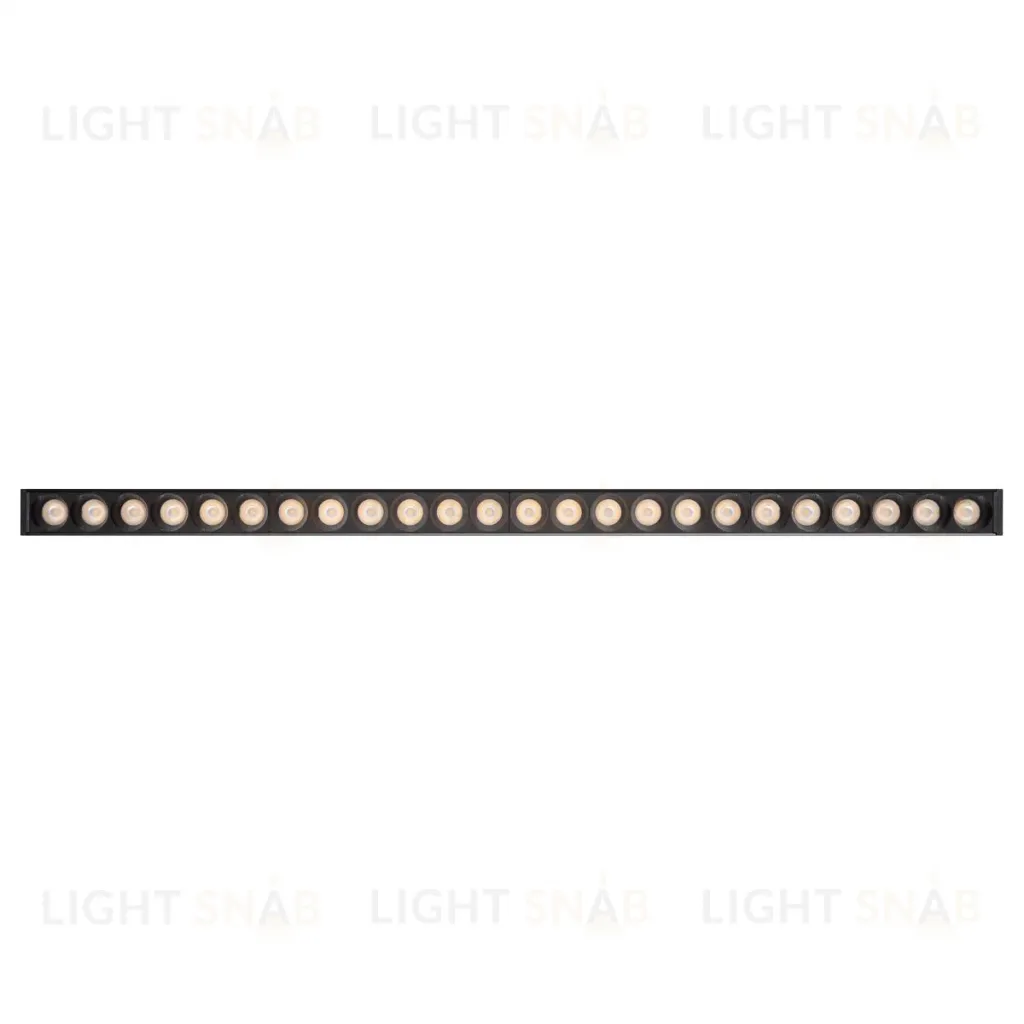 Трековый магнитный светильник Arlight MAG-ORIENT-DOTS-L465-16W Day4000-MIX (BK, 24 deg, 48V, TUYA Zigbee) (IP20 Металл) 053813 053813