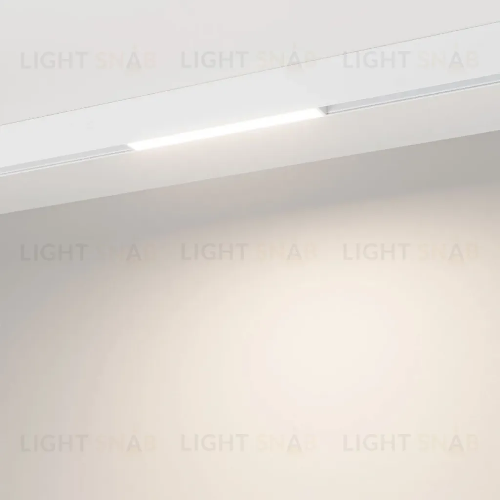 Трековый магнитный светильник Arlight MAG-ORIENT-FLAT-L235-8W Day4000-MIX (WH, 100 deg, 48V, TUYA Zigbee) (IP20 Металл) 061550 061550