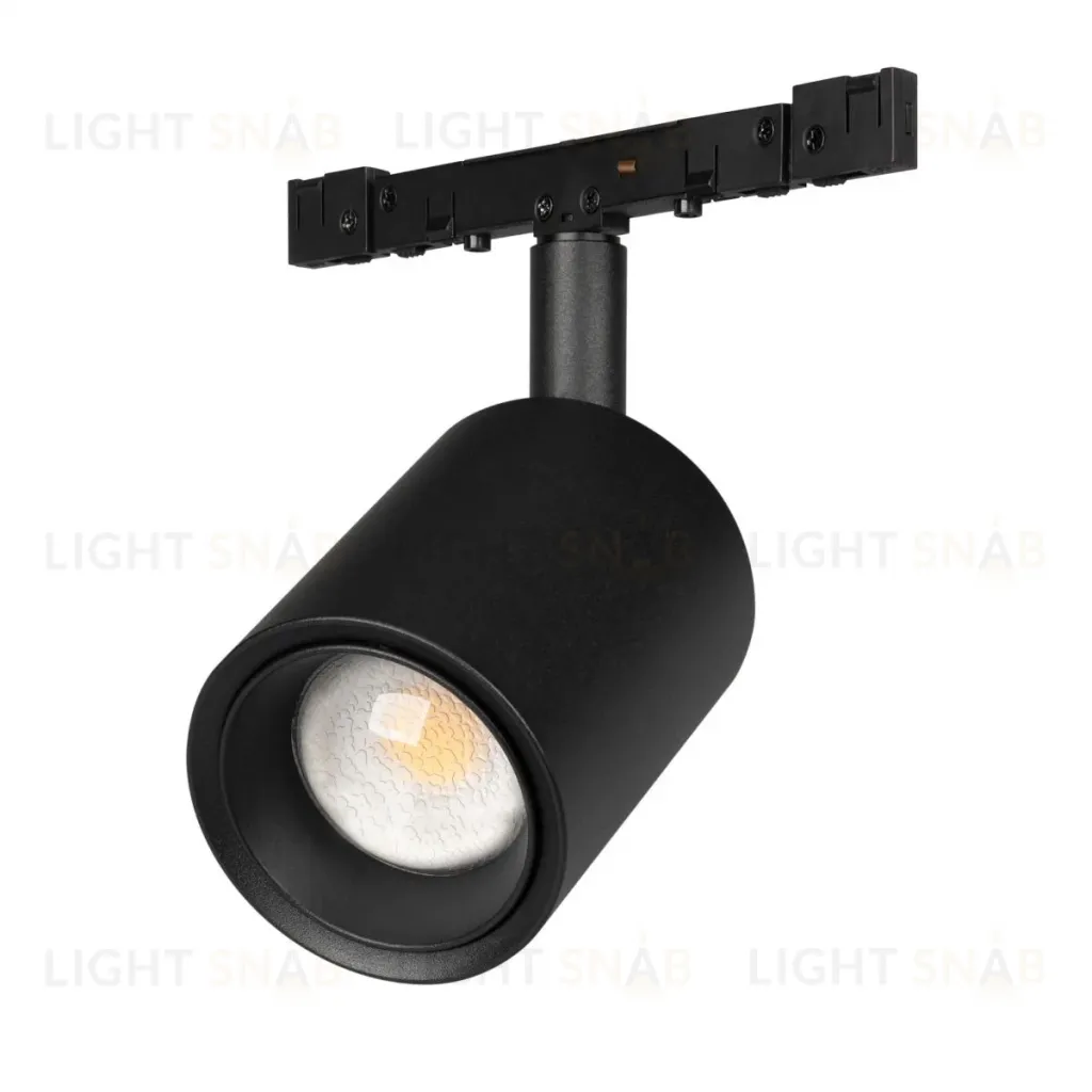 Трековый магнитный светильник Arlight MAG-MICROCOSM-SPOT-ZOOM-R47-9W Day4000 (BK, 15-55 deg, 24V) (IP20 Металл) 050988 050988