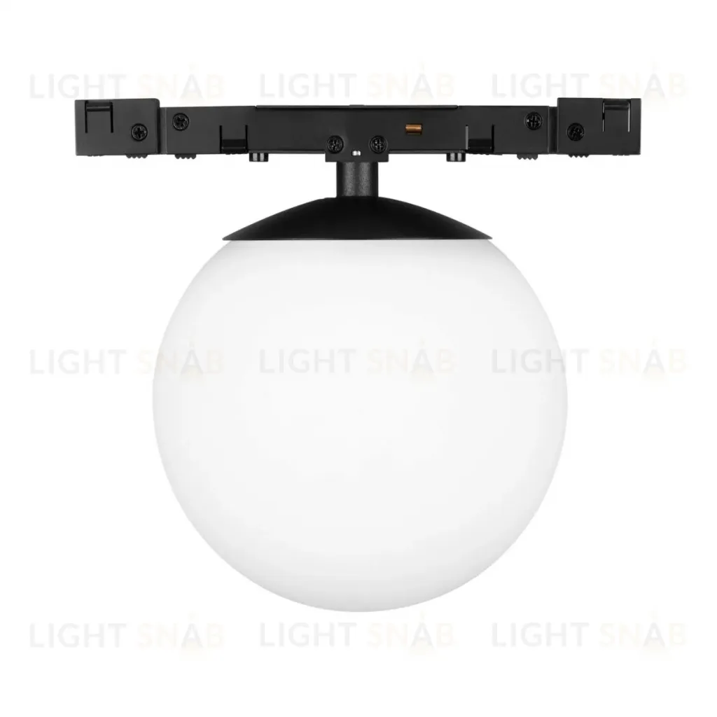 Трековый магнитный светильник Arlight MAG-MICROCOSM-SFERO-R80-7W Day4000 (BK, 230 deg, 24V) (IP20 Металл) 051783 051783