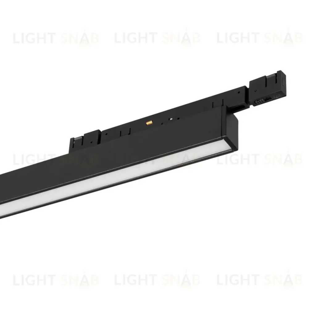 Трековый магнитный светильник Arlight MAG-MICROCOSM-FLAT-L588-20W Day4000 (BK, 100 deg, 24V) (IP20 Металл) 051007 051007