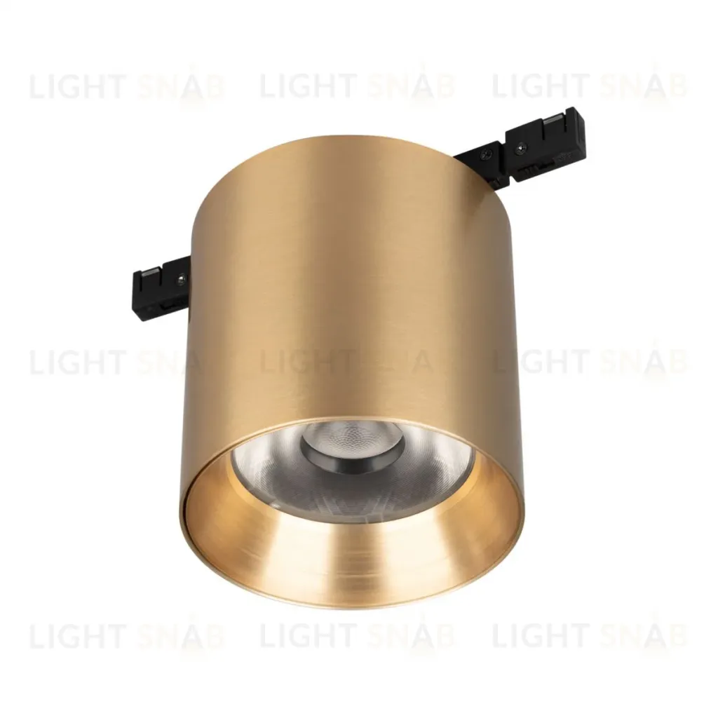 Трековый магнитный светильник Arlight MAG-MICROCOSM-POINT-R68-7W Day4000 (GD, 36 deg, 24V) (IP20 Металл) 051829 051829