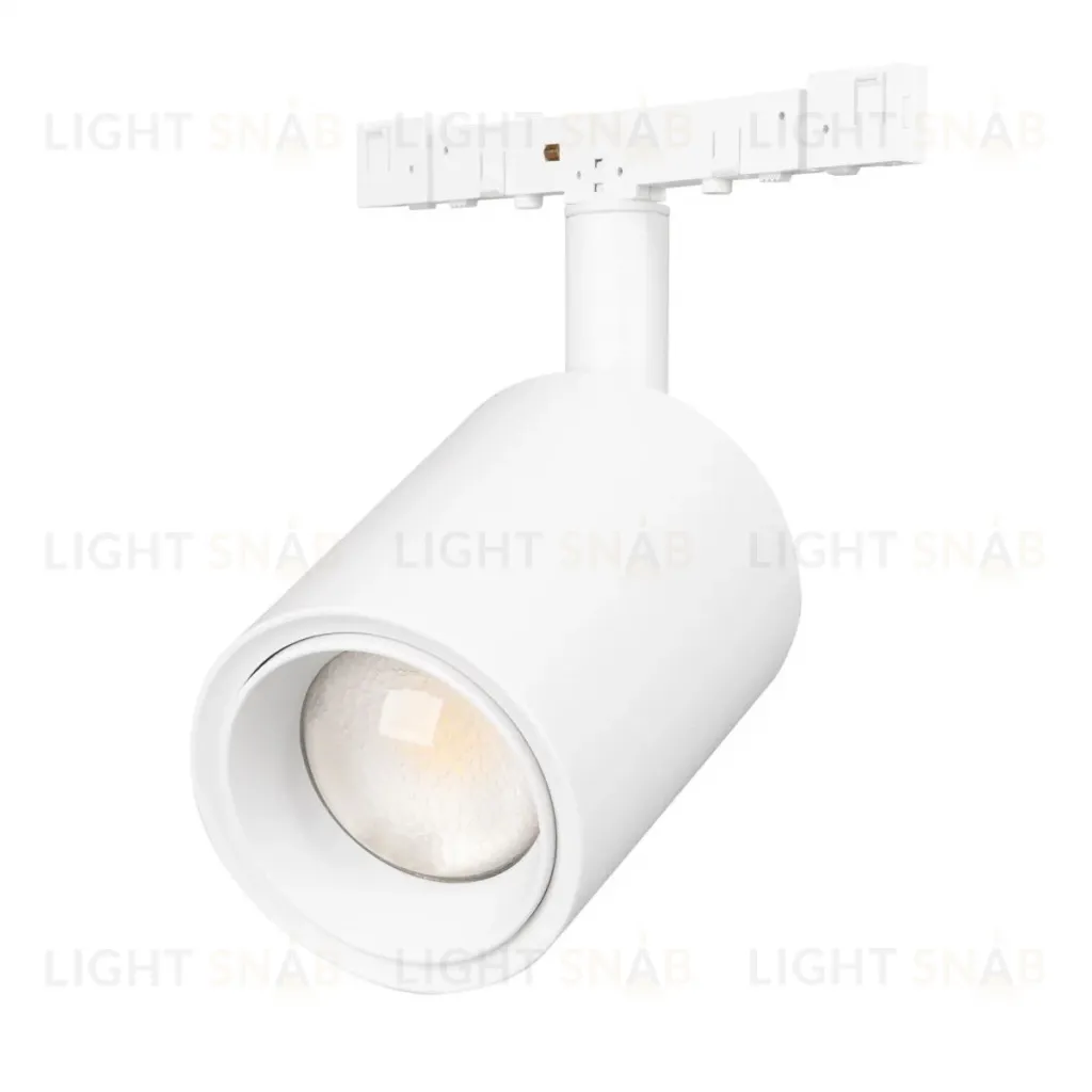 Трековый магнитный светильник Arlight MAG-MICROCOSM-SPOT-ZOOM-R47-9W Day4000 (WH, 15-55 deg, 24V) (IP20 Металл) 051808 051808