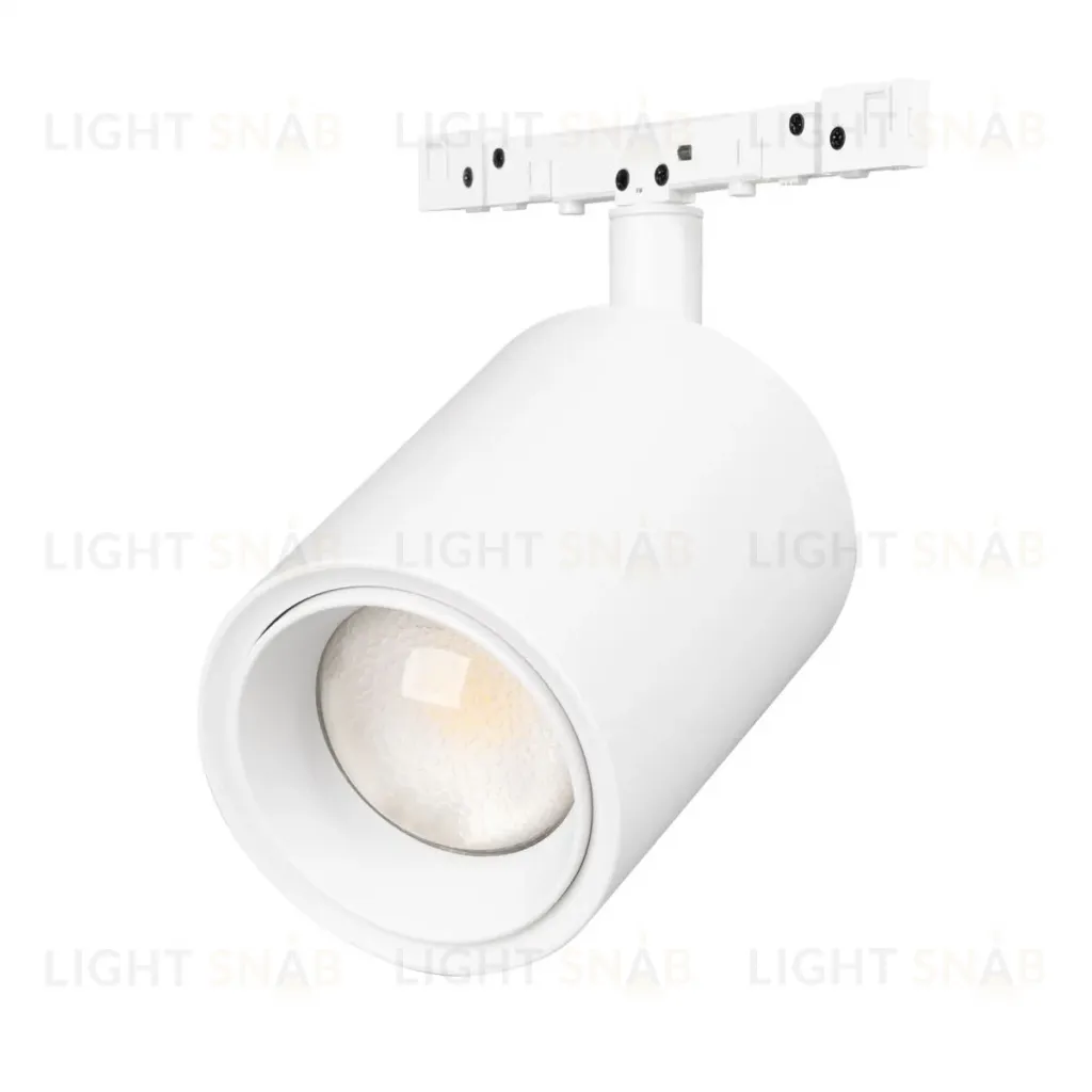 Трековый магнитный светильник Arlight MAG-MICROCOSM-SPOT-ZOOM-R59-12W Day4000 (WH, 20-60 deg, 24V) (IP20 Металл) 052097 052097