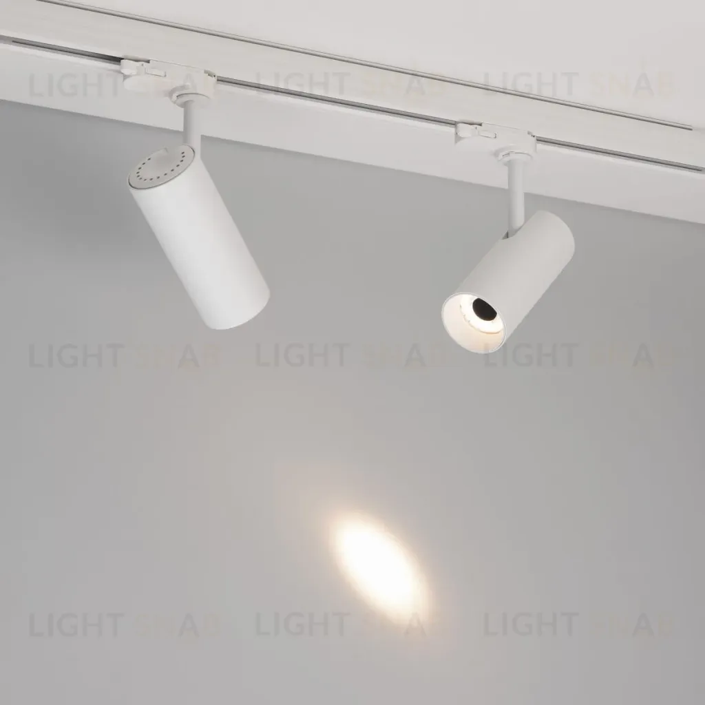 Трековый трехфазный светильник Arlight LGD-SILMA-4TR-R55-4W Day4000 (WH, 4 deg, 230V) (IP20 Металл) 060463 060463