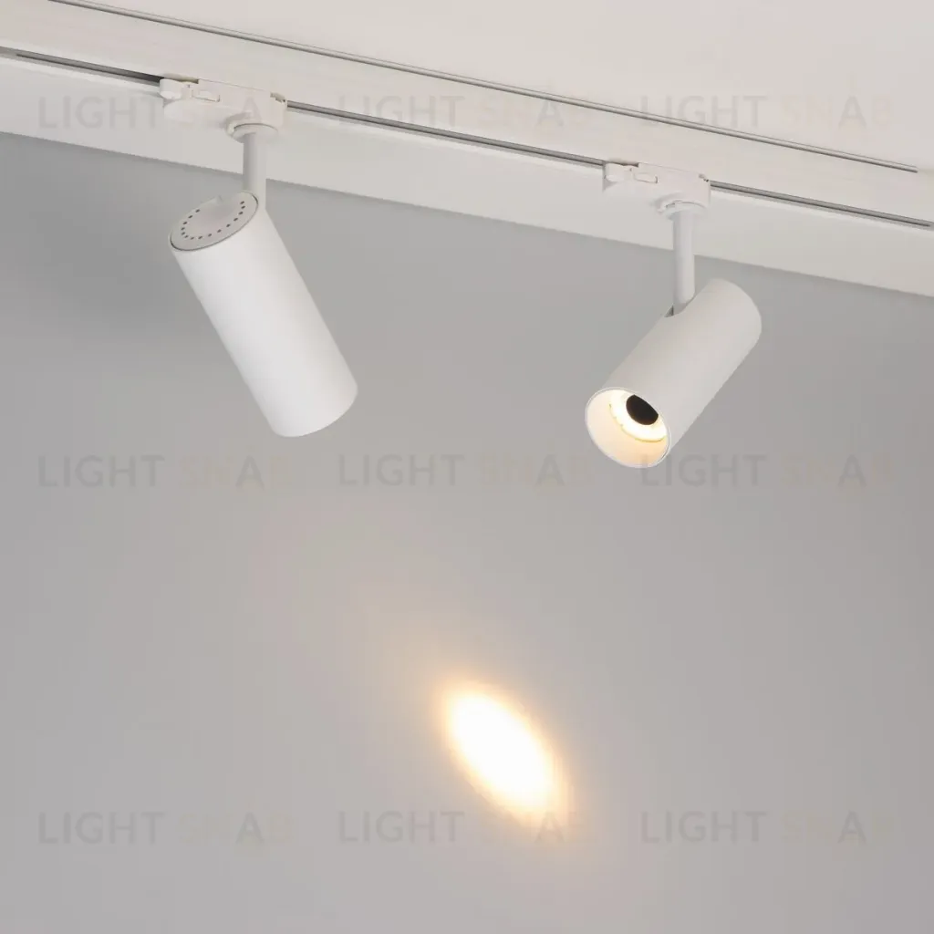 Трековый трехфазный светильник Arlight LGD-SILMA-4TR-R55-4W Warm2700 (WH, 4 deg, 230V) (IP20 Металл) 060461 060461