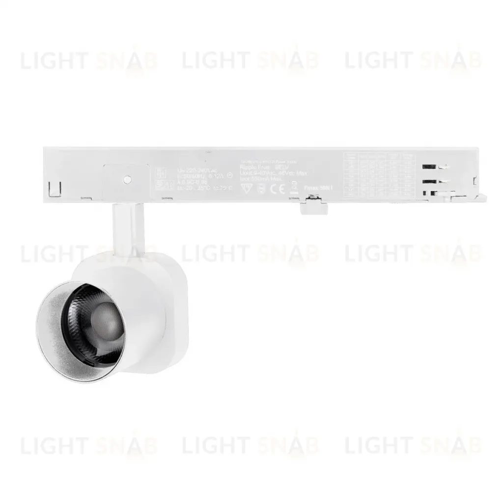 Трековый трехфазный светильник Arlight LGD-DIAFILM-4TR-R60-10W Day4000 (WH, 20 deg, 230V) (IP20 Металл) 061451 061451