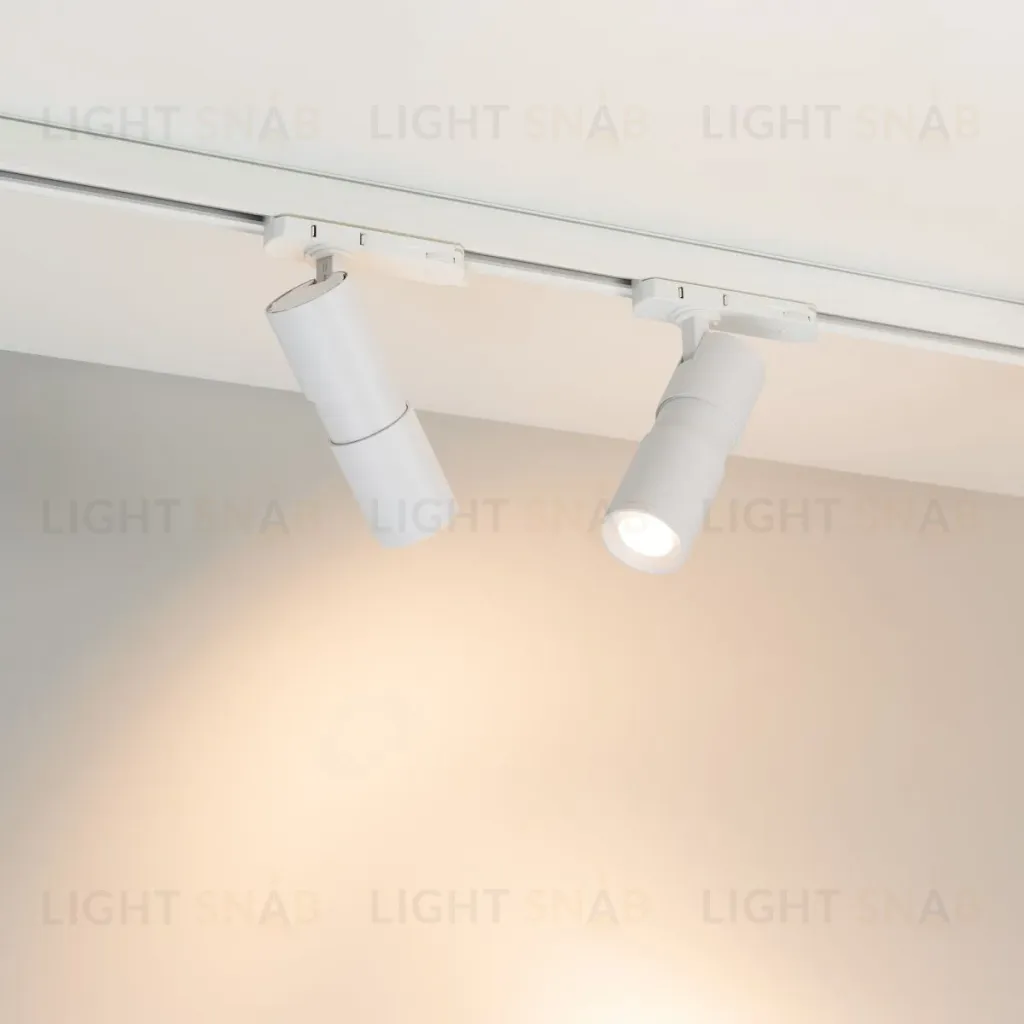 Трековый трехфазный светильник Arlight LGD-ARTEMIS-TRACK-4TR-R55-12W Warm2700 (WH, 8-80 deg, 230V) (IP20 Металл) 062275 062275