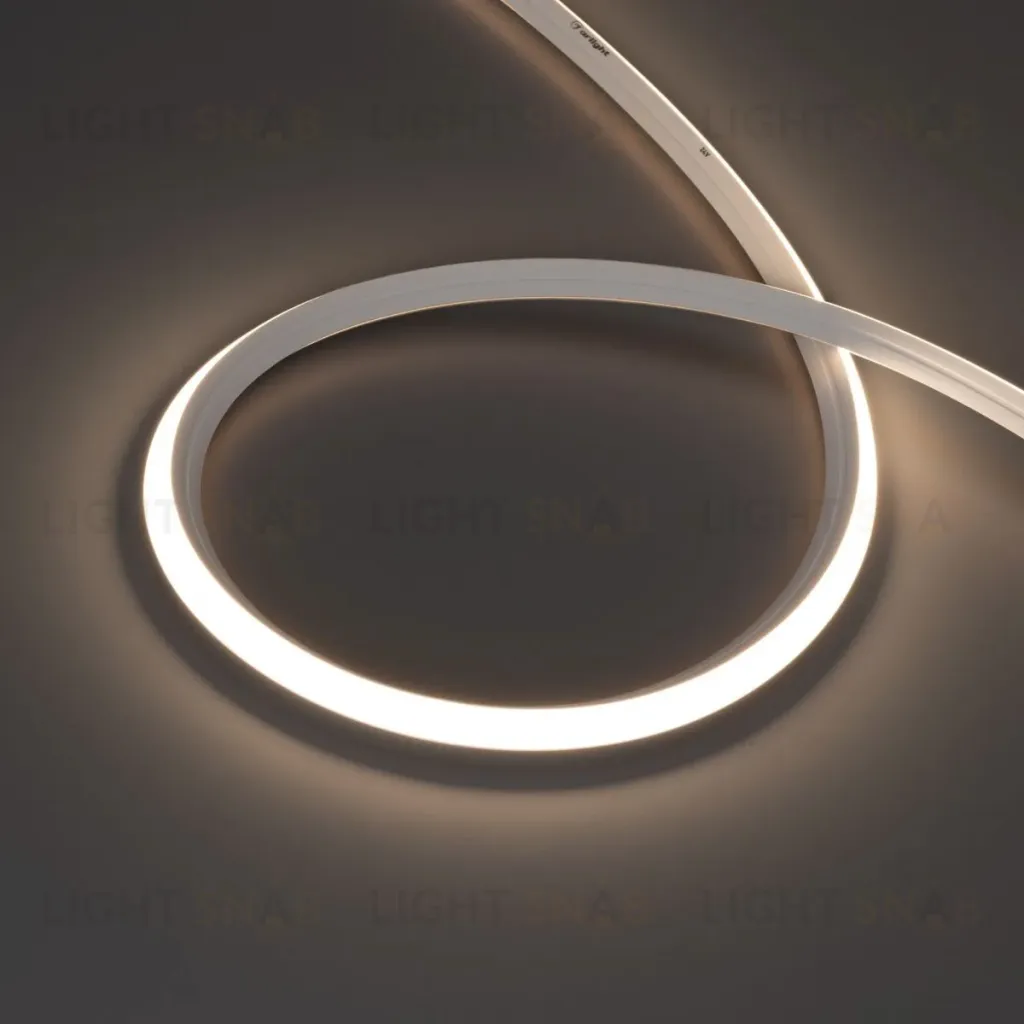 Светодиодная лента герметичная Arlight MOONLIGHT-3D-X544-10x10mm 24V Day4000 (8 W/m, IP67, 5m, wire x1) (Вывод боковой) 041501 041501