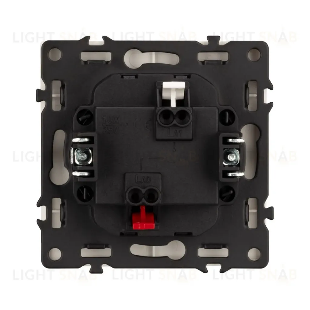 Механизм выключателя одноклавишный непроходной Arlight LED SWT-NOBE-MK01-SFPL-L-CA (230V, 10A) 059424 059424