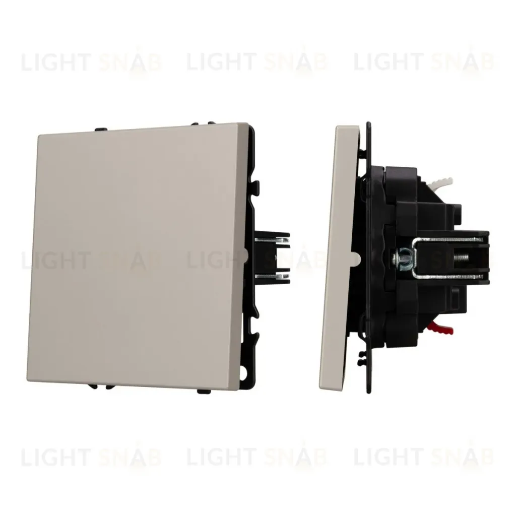 Механизм выключателя одноклавишный проходной Arlight SWT-NOBE-MKP1-SFPL-CA (230V, 10A) 059432 059432