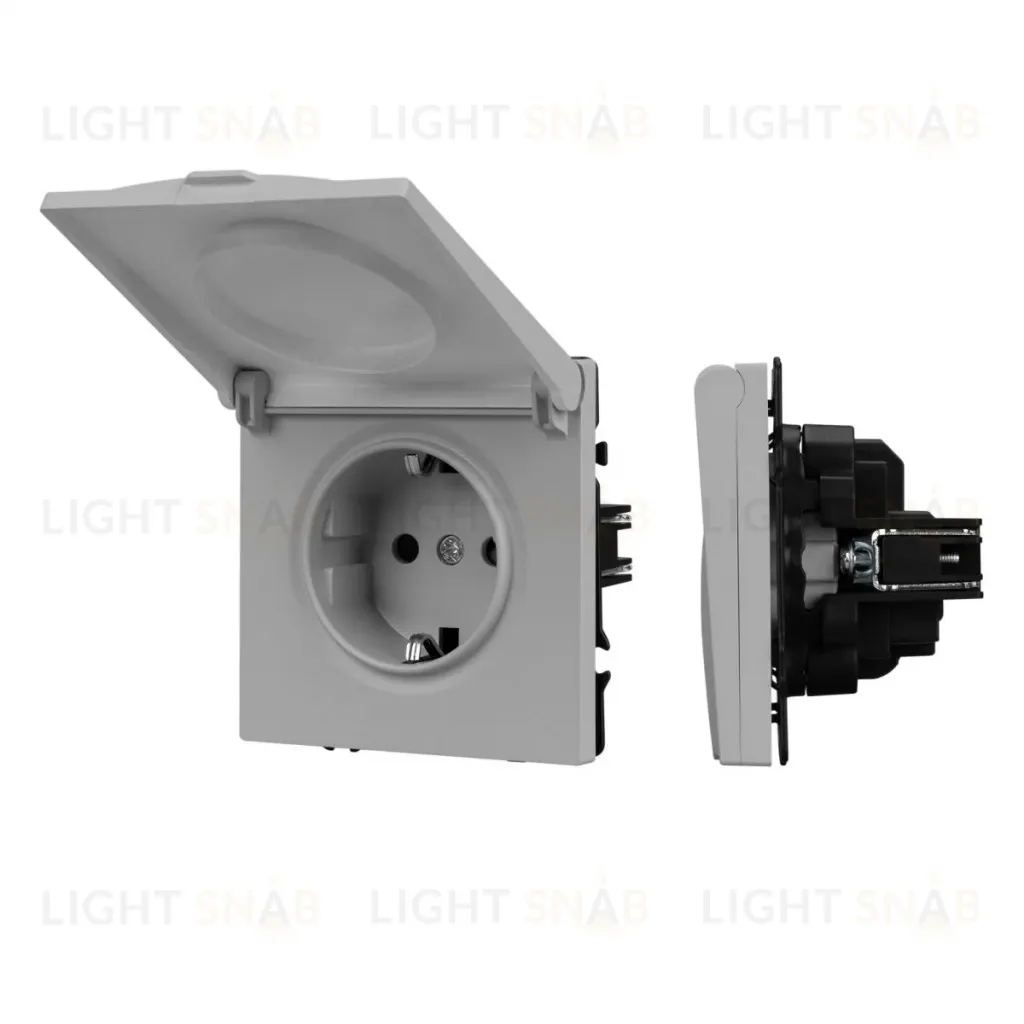 Механизм розетки Arlight влагозащищенный SCT-NOBE-MCP-SFPL-IS (230V, 16A) 059441 059441