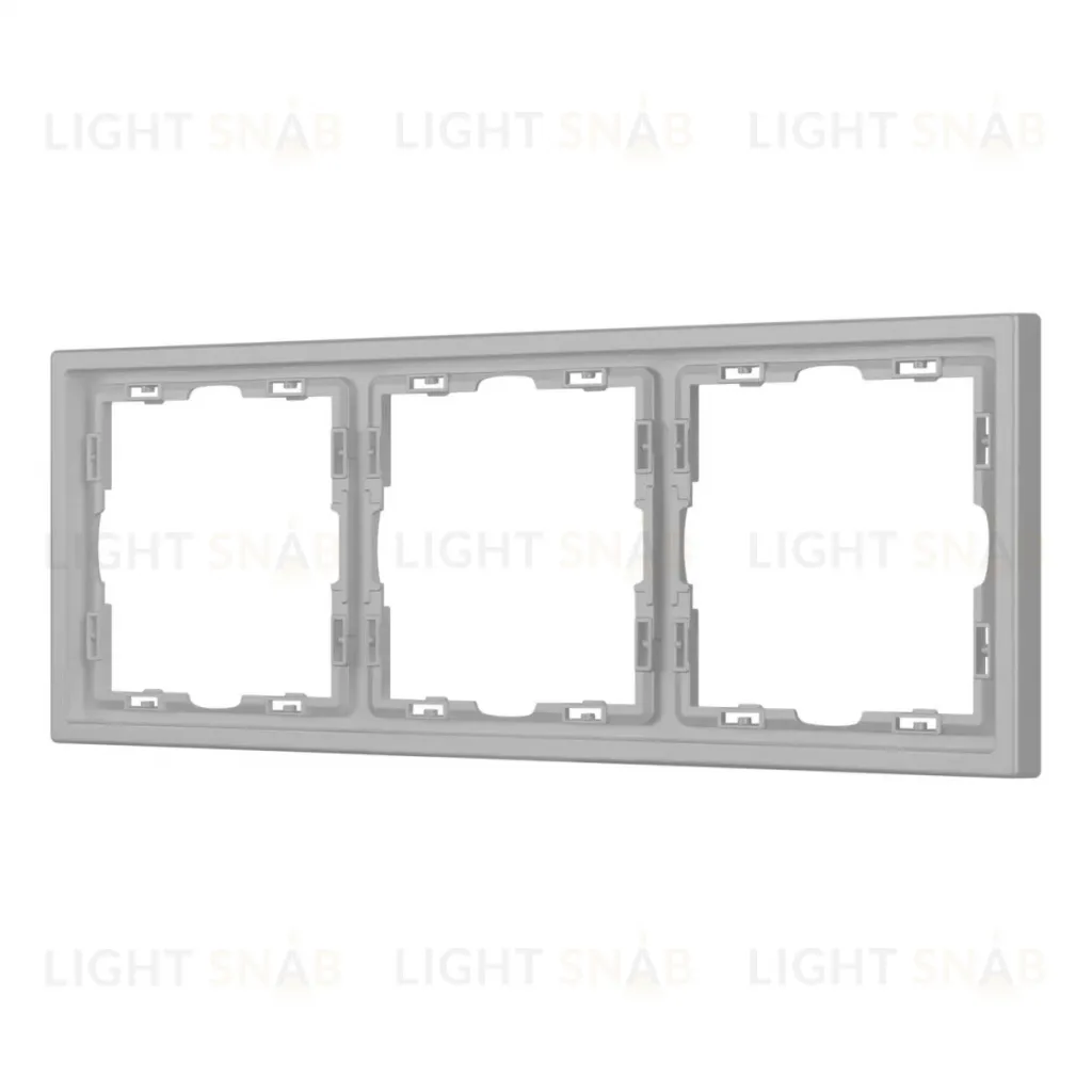 Рамка пластиковая Arlight FRM-NOBE-SFPL-3-IS 059459 059459