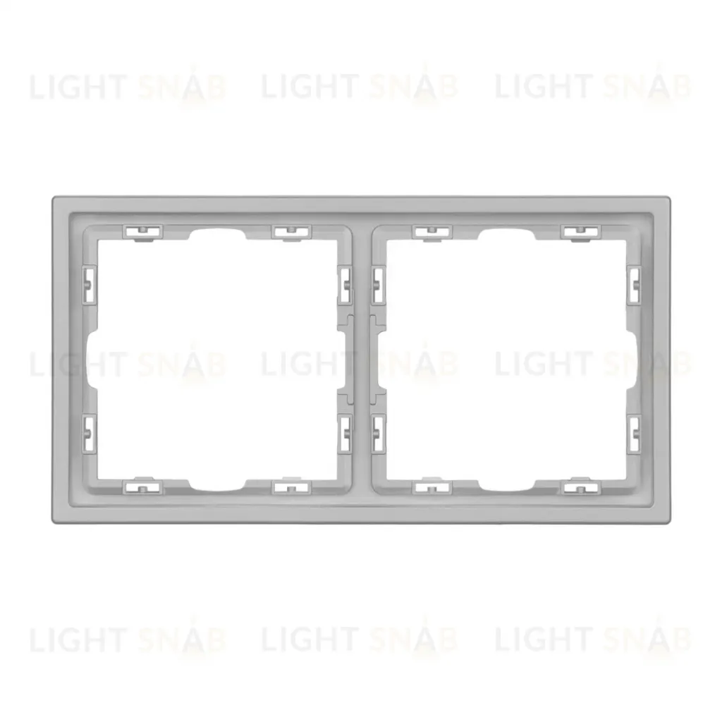 Рамка пластиковая Arlight FRM-NOBE-SFPL-2-IS 059457 059457
