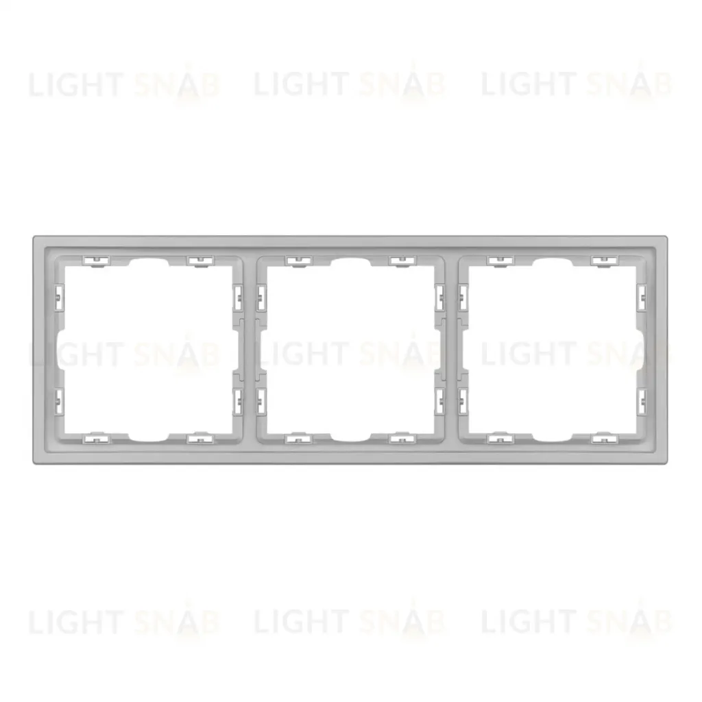 Рамка пластиковая Arlight FRM-NOBE-SFPL-3-IS 059459 059459